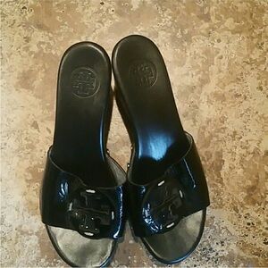 Tory Burch Black Slide Sandals